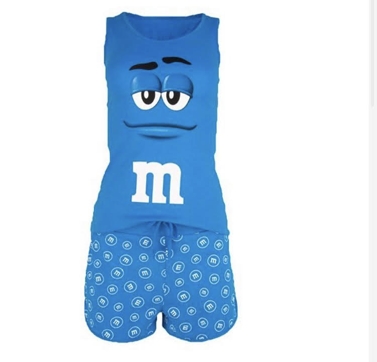 M&ms pajama size m